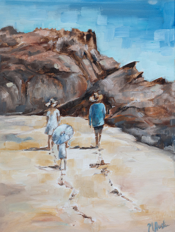 Sunday walk by the sea by Michelle Austen, Image 1.