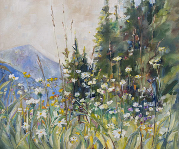 Wildflowers in Glacier National Park by Michelle Austen
