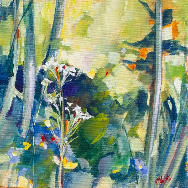 Wildflowers at my feet 3 by Michelle Austen