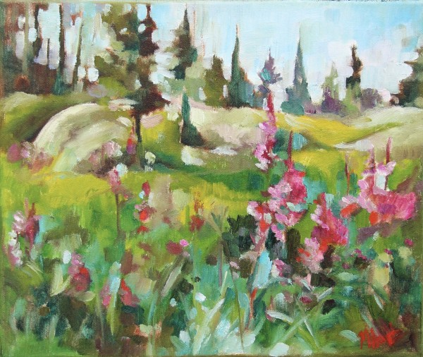 Sunshine meadows by Michelle Austen