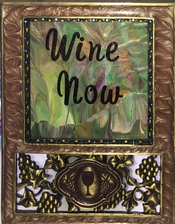 Framed Quips: Wine Now by Helen Renfrew