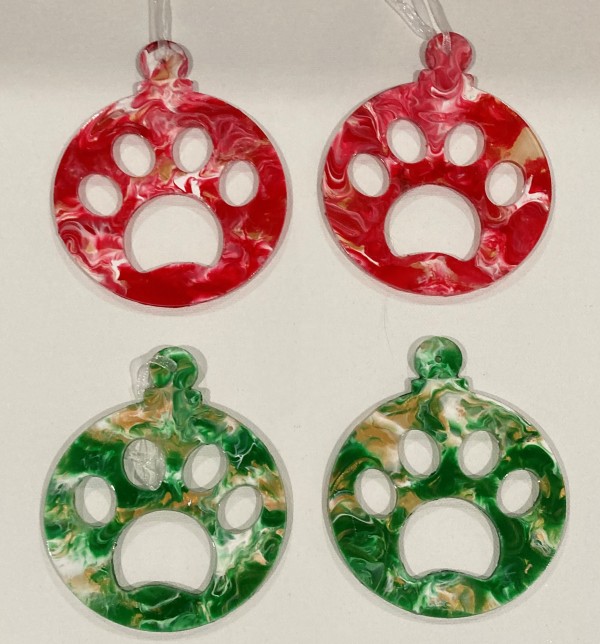 Ornaments: Puppy Paws by Helen Renfrew