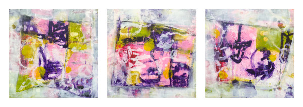 Pink Energy triptych