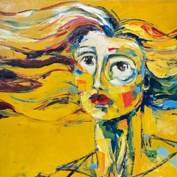 Daughter yellow by D Hake Brinckerhoff