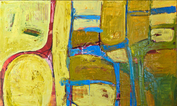 Large Half Chair Diptych by D Hake Brinckerhoff