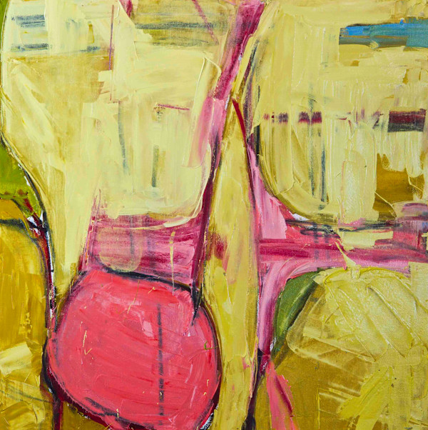 Small Half Chair Diptych by D Hake Brinckerhoff