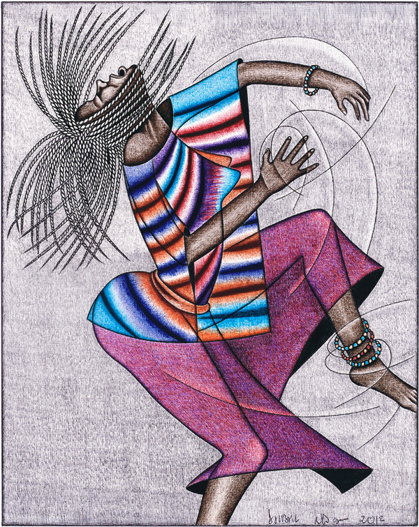 The Dancer by Djibril N'Doye
