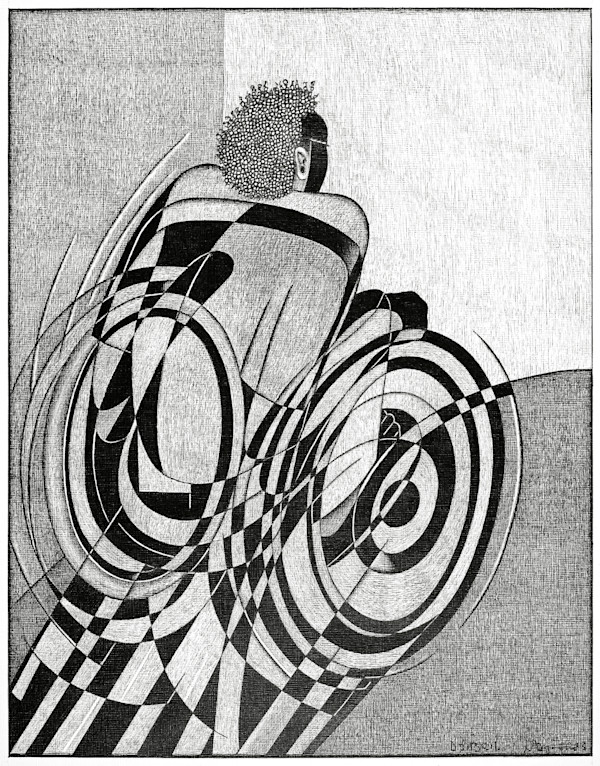 Person in a Wheelchair by Djibril N'Doye, Image 1.