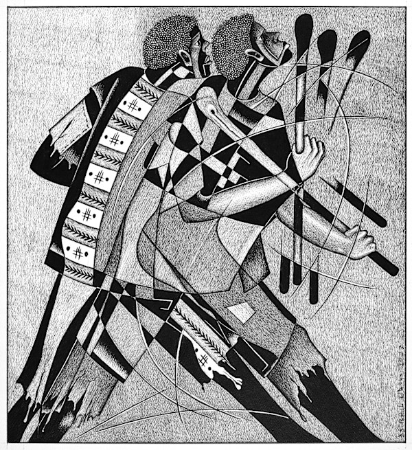 Herders on the Search by Djibril N'Doye