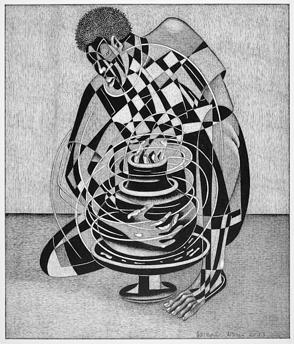 Mind and Wheel Rotation by Djibril N'Doye, Image 1.