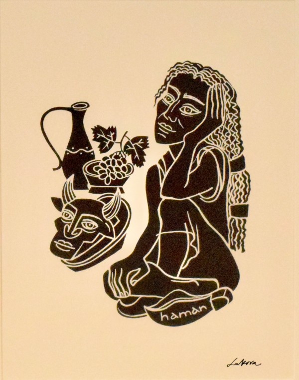 Queen Esther, Liberator of Israel from Women in the Bible, Esther 7 by Luba Lukova
