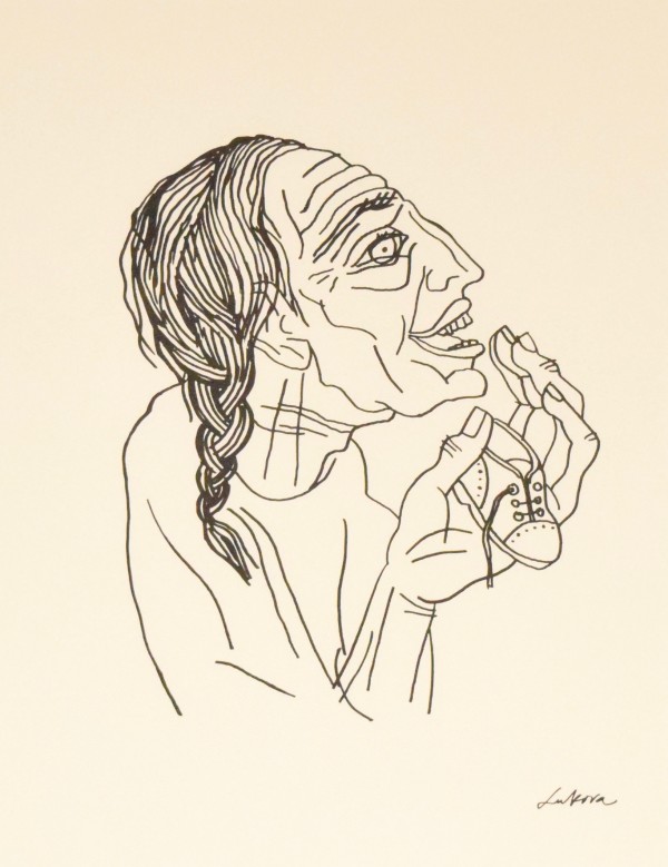 Sarah Laughing from Women in the Bible, Genesis 18: 1-15 and Genesis 21: 1-7 by Luba Lukova