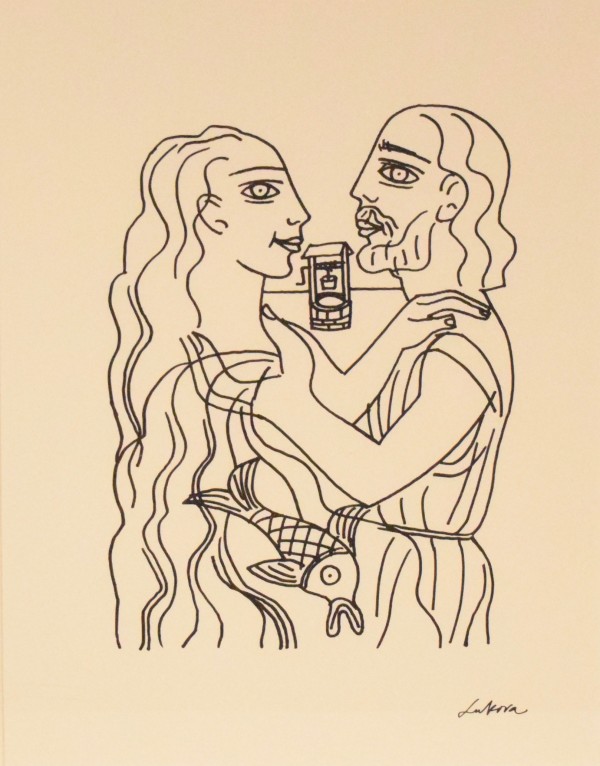 The Woman Given Living Water from Women in the Bible, John 4: 5-42 by Luba Lukova
