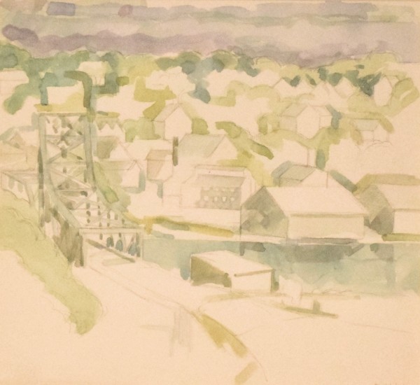 Untitled (CityScape) by Lois Dodd