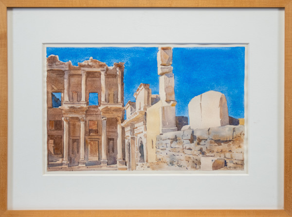 The Library of Celcus, Ephesus, Turkey by David Dewey