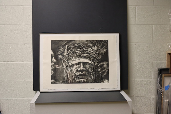 Sacred Head: The Mocking from the Florence Portfolio by Bruce Herman