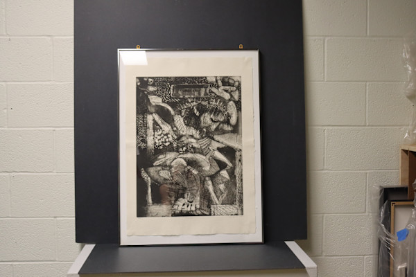 Crucifixion from the Florence Portfolio series by Wayne Forte
