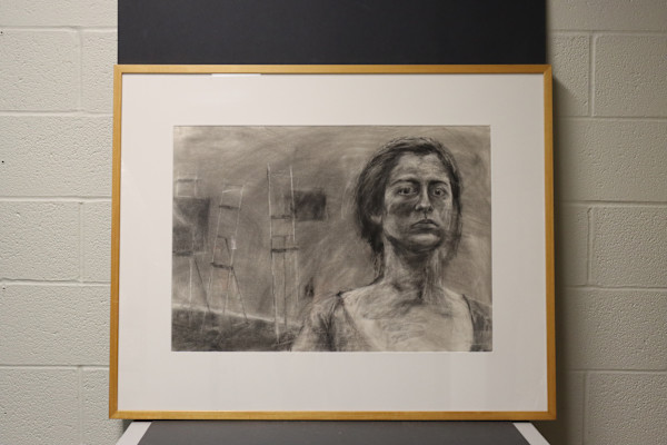 Self Portrait by Catherine Saliba