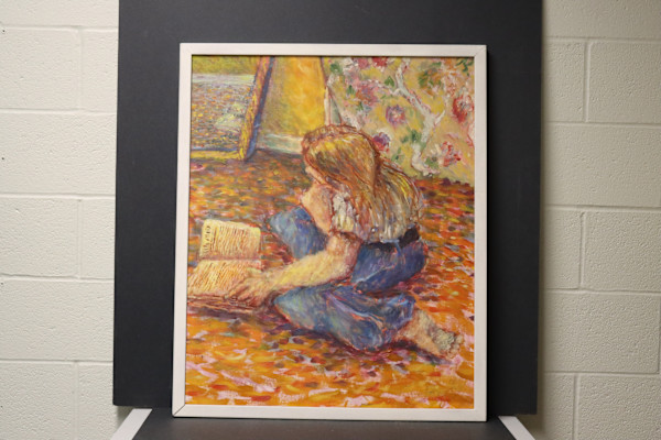 Girl Reading by Ray Grumney
