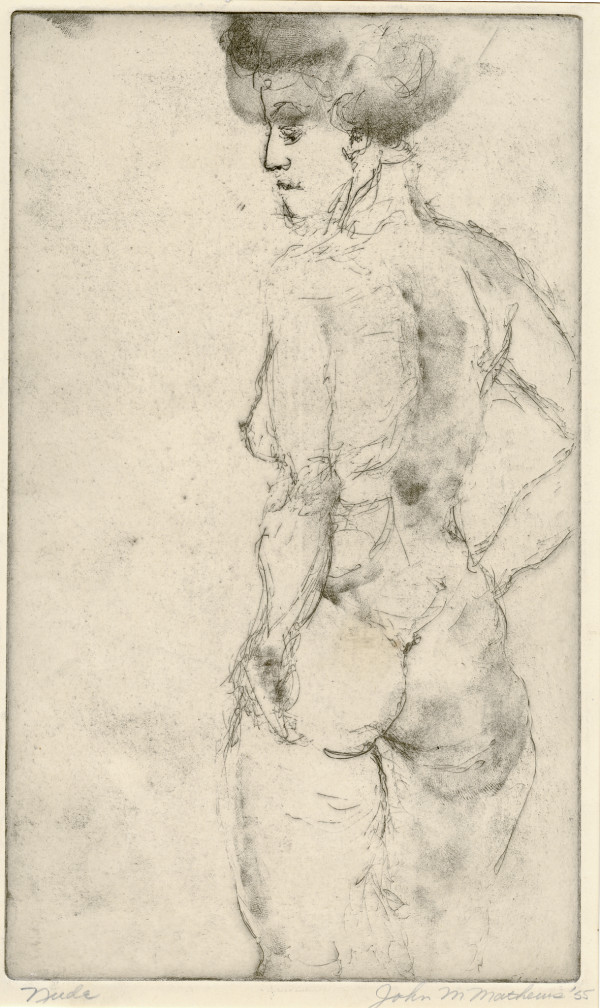 Nude by John M. Mathews