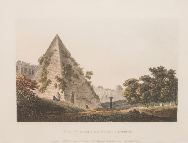 The Pyramid of Caisus Cestius by James A. Merigot