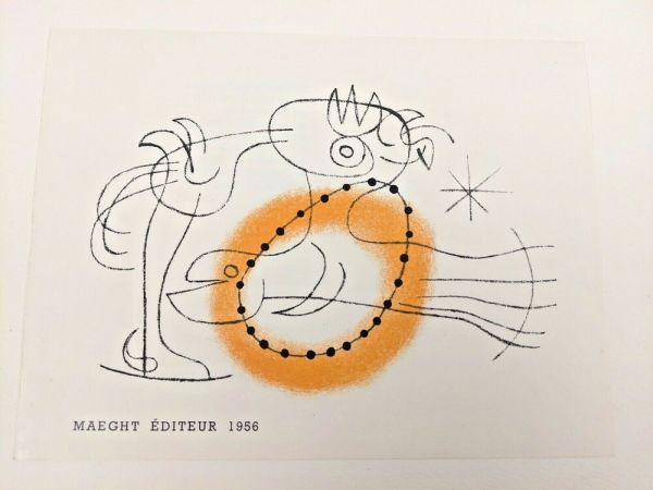 MAEGHT ÉDITEUR 1956 by Joan Miró