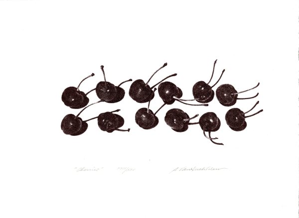Cherries by Adrian Van Suchtelen