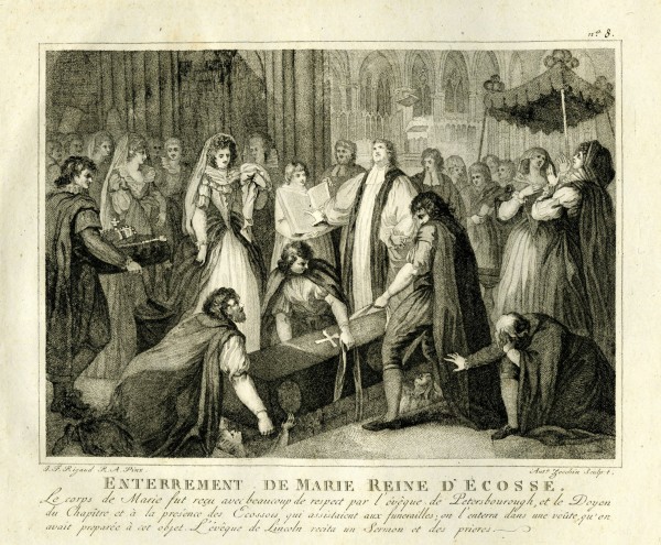 Enterrment de Marie Reine D'Ecosse (Burial of Mary Queen of Scots) by John Francis Rigaud