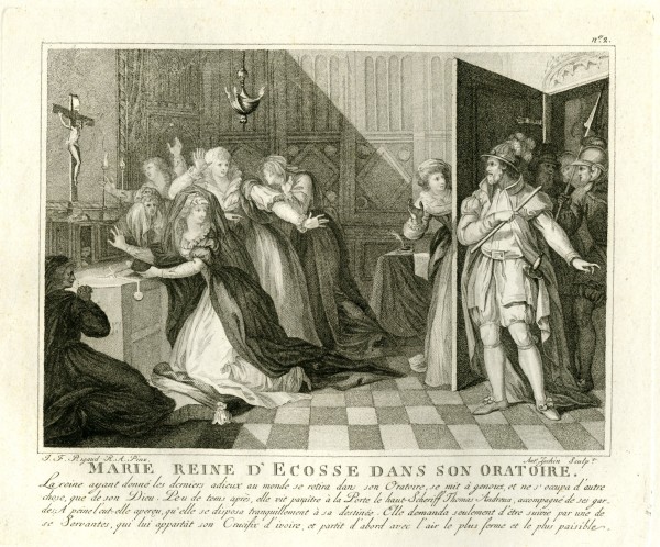 Marie Reine D'Ecosse Dans Son Oratoire (Mary Queen of Scotts at Confession) by John Francis Rigaud