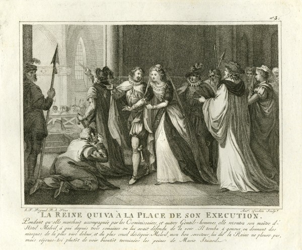 La Reine Qui Va a la Place de Son Execution (The Queen on Her Way to Her Execution) by John Francis Rigaud