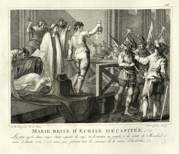 Marie Reine D'Ecosse Décapitée (Mary Queen of Scotts Beheaded) by John Francis Rigaud