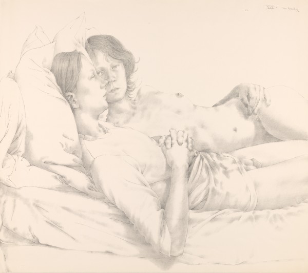 Two Figures in Bed by Dewitt Hardy