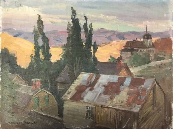 Virginia City Looking South (Old Home From Virginia City) by Sheldon Pennoyer