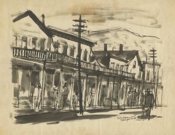 Virginia City by Louis Siegriest