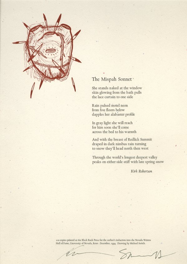 The Mispah Sonnet by Michael Sarich