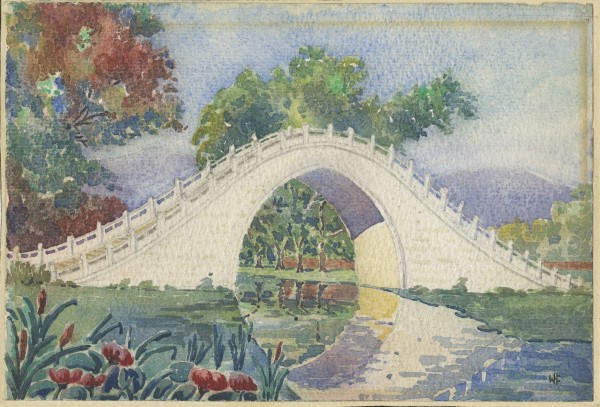 Marble Bridge, China by Willis Church