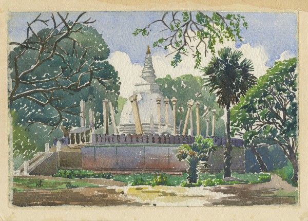 Temple Ruins, Siam (Old Capital) by Willis Church