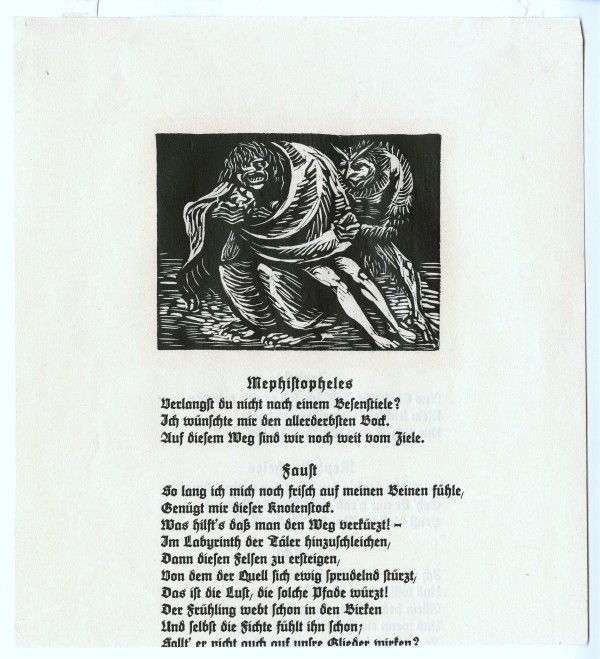 Blocksberggelichter by Ernst Barlach