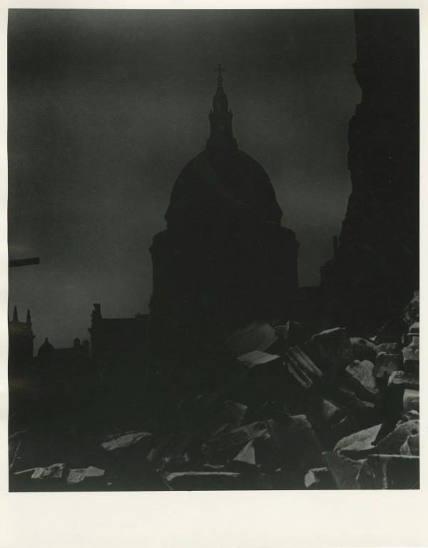 St. Paul's Cathedral in the moonlight by Bill Brandt