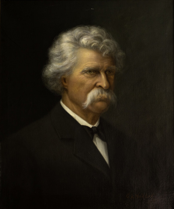 Mark Twain by G. A. Weeden