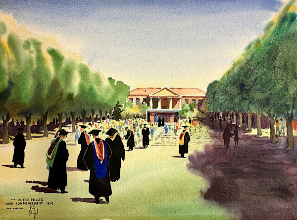 UNR Commencement by Craig Sheppard