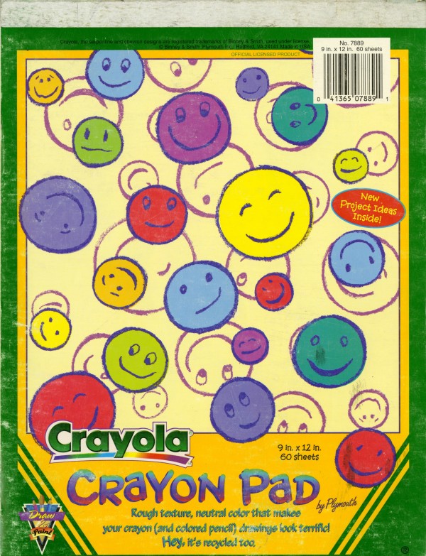 Robert Morrison Crayon Pad Sketchbook by Robert Morrison