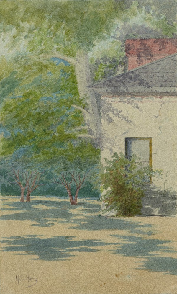 A Corner of Bower's Mansion by Hildegard Herz