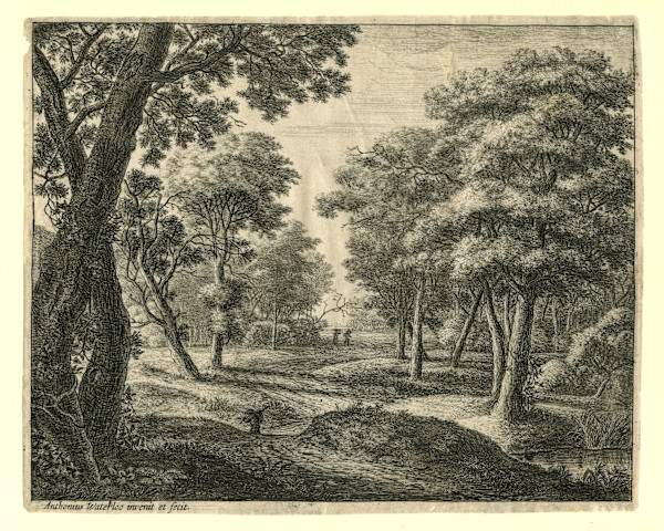 A Path Through the Woods by Anthonie Waterloo
