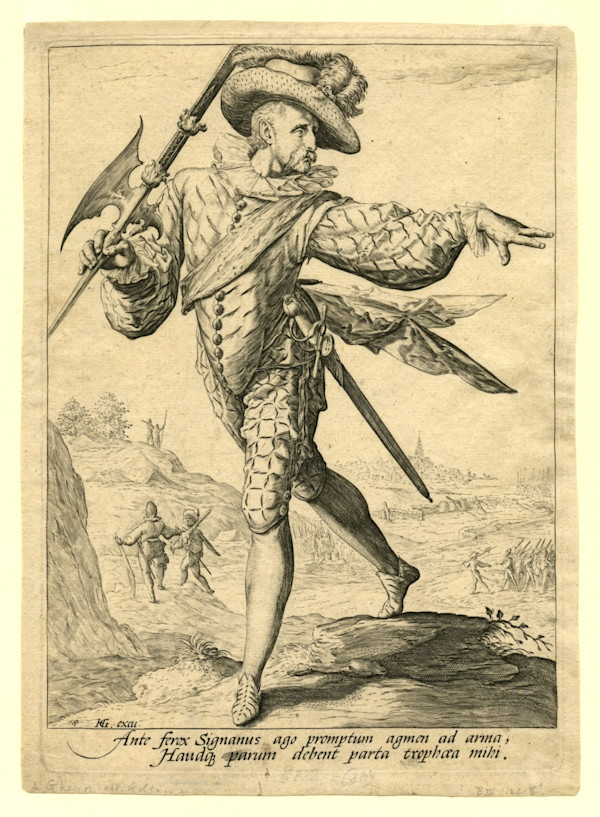 Sergeant by Jacques de Gheyn II