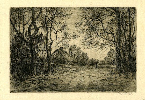 Winter Evening by Henry Farrer