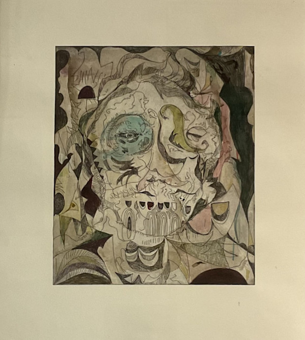 Mein Portrait Im Jahre 2070 by Volker Hueller