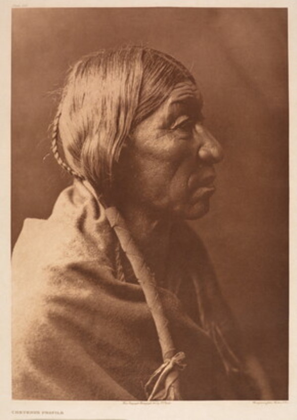 Cheyenne Profile by Edward S. Curtis