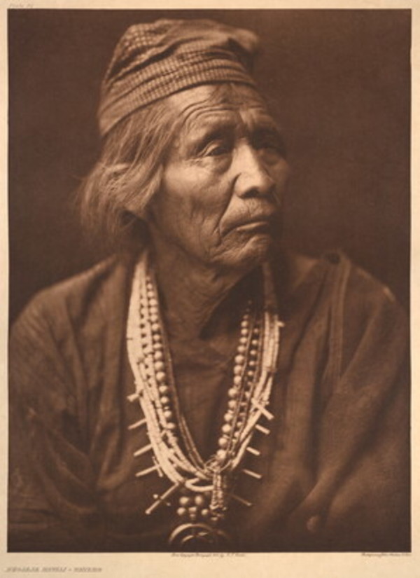 Nesjaja Hatali - Navaho by Edward S. Curtis