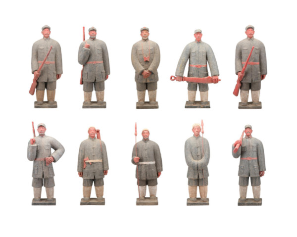 Soldiers by Liu Ruowang 刘若望